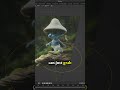 Add circle for Mushroom hat for Smurf Cat meme - low poly 3d model game character in Blender