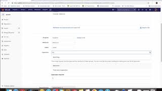 Creating GitLab Merge Request