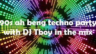 90s ah beng techno party