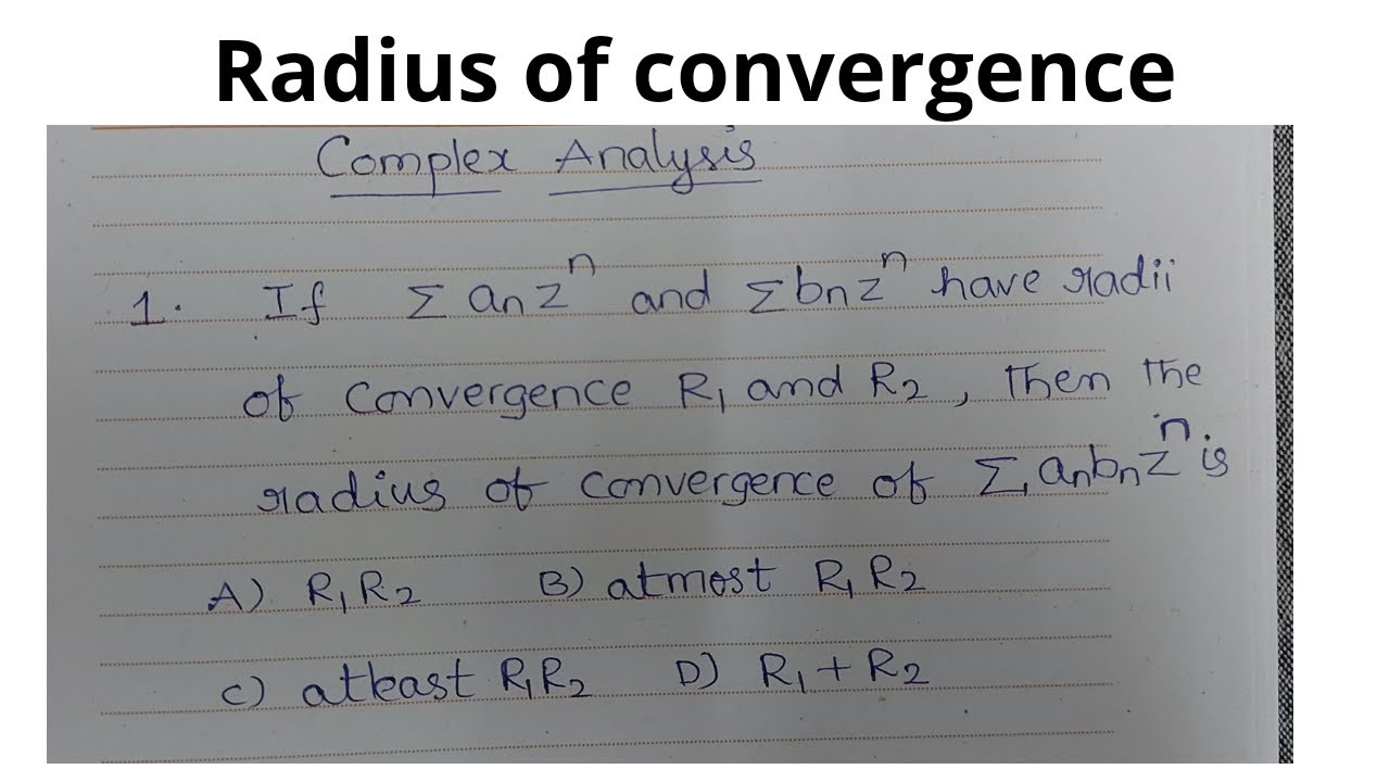 Complex Analysis Trb Pgt Maths Youtube