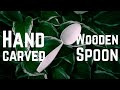 Traditional Skills: Hand Carved Maple Wood Spoon