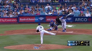 KC@LAD: Maeda fans Cain with two men on in the 3rd