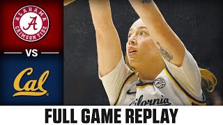 Alabama vs. Cal Full Game Replay | 2024-25 ACC Women's Basketball