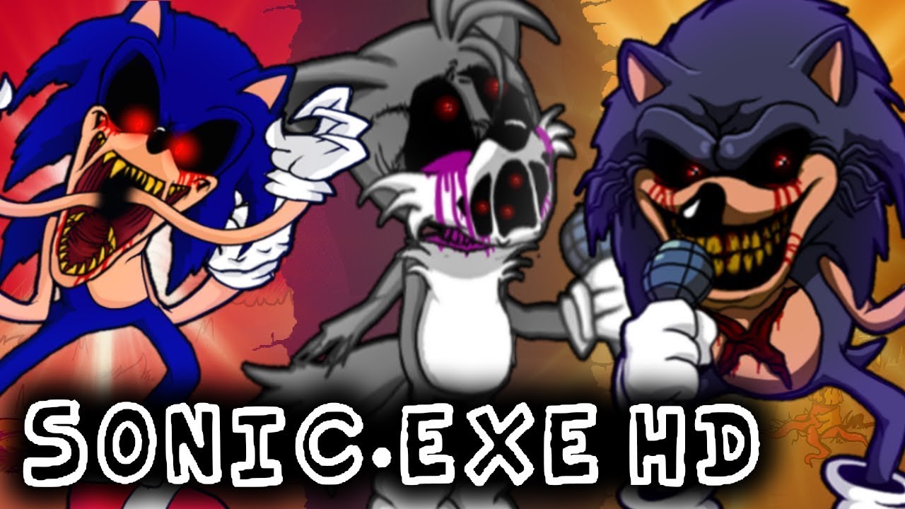 Fnf Vs Sonic Exe Hd 2 0 Full Week Cutscenes Friday Night Funkin