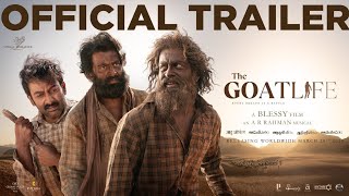 The Goat Life (Hindi) - Official Trailer | Prithviraj Sukumaran