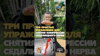 - Три простых упражнения для снятия компрессии седалищного нерва.Ишиас. #ишиас #седалищныйнерв