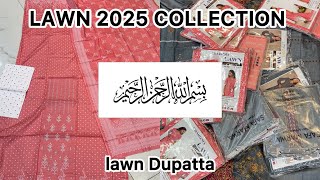 Alhamdulillah Lawn 2025 Collection | Lawn Dupatta 3-Piece | Hashim Fabrics New Video