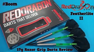 Red Dragon 17g Featherlite 2 Darts Review - Razor Grip