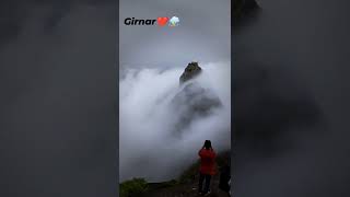 Girnar❤️⛈️#girna#hills#monsoon  #hillstation #junagadh #gujarat #gujarattourism  #nature #youtube