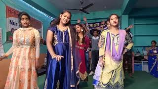 26 jan 2018 , Ekkado putti song dance performance by X std. Mahagyan high school.