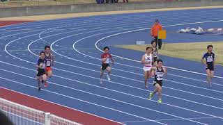 2018 みちのく春季陸上一関大会 男子 200m 決勝9組