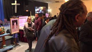Funeral for Marjorie Cox