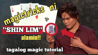 Magic tricks ni ''SHIN LIM'' ituturo natin!!(tagalog magic tutorial) magic guro tv