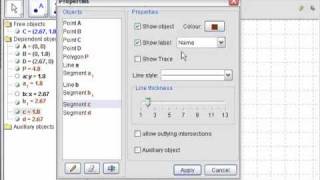 Geogebra Tutorial: Interactive Rectangle Area & Perimeter