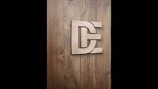Coreldraw Tutorial - Letter D + E Logo Design in Coreldraw