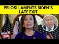 US Elections 2024 Latest News |  Pelosi Slams Joe Biden For Democrat's Defeat In Elections | N18G