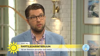 Jimmie Åkesson (SD): "Vi är beredda att ta ett större ansvar" - Nyhetsmorgon (TV4)