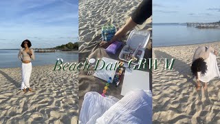 Get Ready W/ Me for a Beach Date |  (Hair, Makeup, and Outfit )