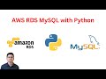 AWS RDS MySQL with Python: A Step-by-Step Tutorial | Code
