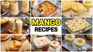 Cool Cool Mango Recipes 🥭 Mango Desserts by (YES I CAN COOK)