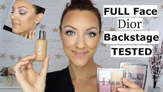 NEW Dior Backstage collection review | NEW Dior face and body foundation review