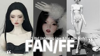 【1/3 Bjd Unboxing】FAN/FF_ Yue \u0026 Hai (1/3 mia pink skin)