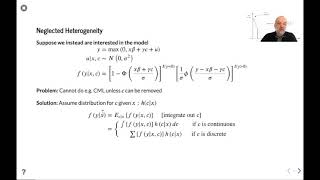 CLAD 1: Specification issues in censored regression models