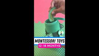 Montessori Inspired toys for 12-18 months!