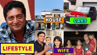 Prakash Raj LifeStyle 2021 || Wifes, Income, NetWorth, House,Cars, Family,Movies,Daughter,Son