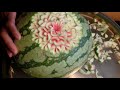 #watermelon Carving #แกะสลักแตงโม by watsana