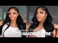 FULL IN DEPTH EVERYDAY MAKEUP ROUTINE 🎀💄*Beginner Friendly* | Glowy Natural Beat 🤍