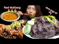Eating Spicy Desi Chicken Legs 🍗 Gravy With Dhido 💪| Desi Chicken Curry | King Chilli |Eating Show |