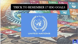 Trick to Remember 17 SDG Goals | SDG STORY | UGC NET UPSC PCS