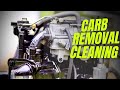 Mercury/Tohatsu Outboard Carburetor Cleaning on a 4HP/5HP/6HP 4 Stroke - Carb Removal and Cleaning