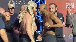 SHARA MAGOMEDOV vs MICHAEL PAGE, ADESANYA vs IMAVOV: CEREMONIAL WEIGH-IN