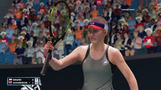 Iga Swiatek vs Ekaterina Alexandrova - Miami Open 2024 - Pre Quarter Final- Live