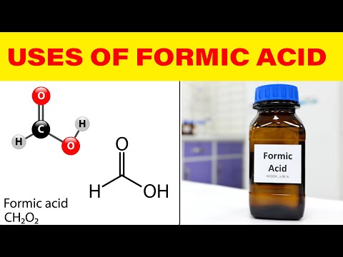 What is the physical state of formic acid?