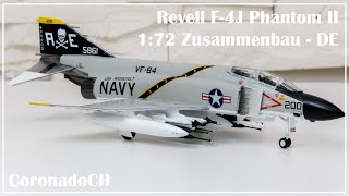 Revell Phantom F-4J II 1:72 | Zusammenbau [DE]