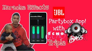 Part 3: How to set-up Jbl Partybox Application and Karaoke Effects with Bass•Triple•Echo...