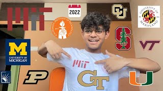 COLLEGE DECISION REACTIONS - International Student - 2022