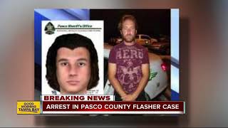Arrest made in Pasco County flasher case
