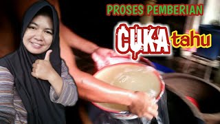 Proses pemberian CUKA Tahu