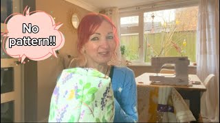 Make a drawstring project bag with me | A chatty beginner friendly sewing tutorial 🌸