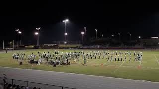 Reedley High School Band Selma Band Review Field Performance 2022