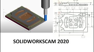 3) SOLIDWORKS 2020 CAM / FREZE ÖRNEK PARÇA