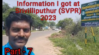 Part - 7  I am going to Srivilliputhur....