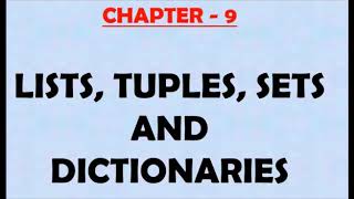 List Length | Accessing & Changing List Elements | Python | XII STD CS | Chapter 9 | Part 2