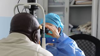 GLOBALink | Chinese doctor helps treat eye illnesses in Congo