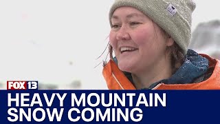 Stevens Pass snow storm excites skiers ready for season | FOX 13 Seattle