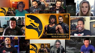 Mortal Kombat 11 Ultimate Rambo vs. Terminator (Round 1&2) Reactions Mashup